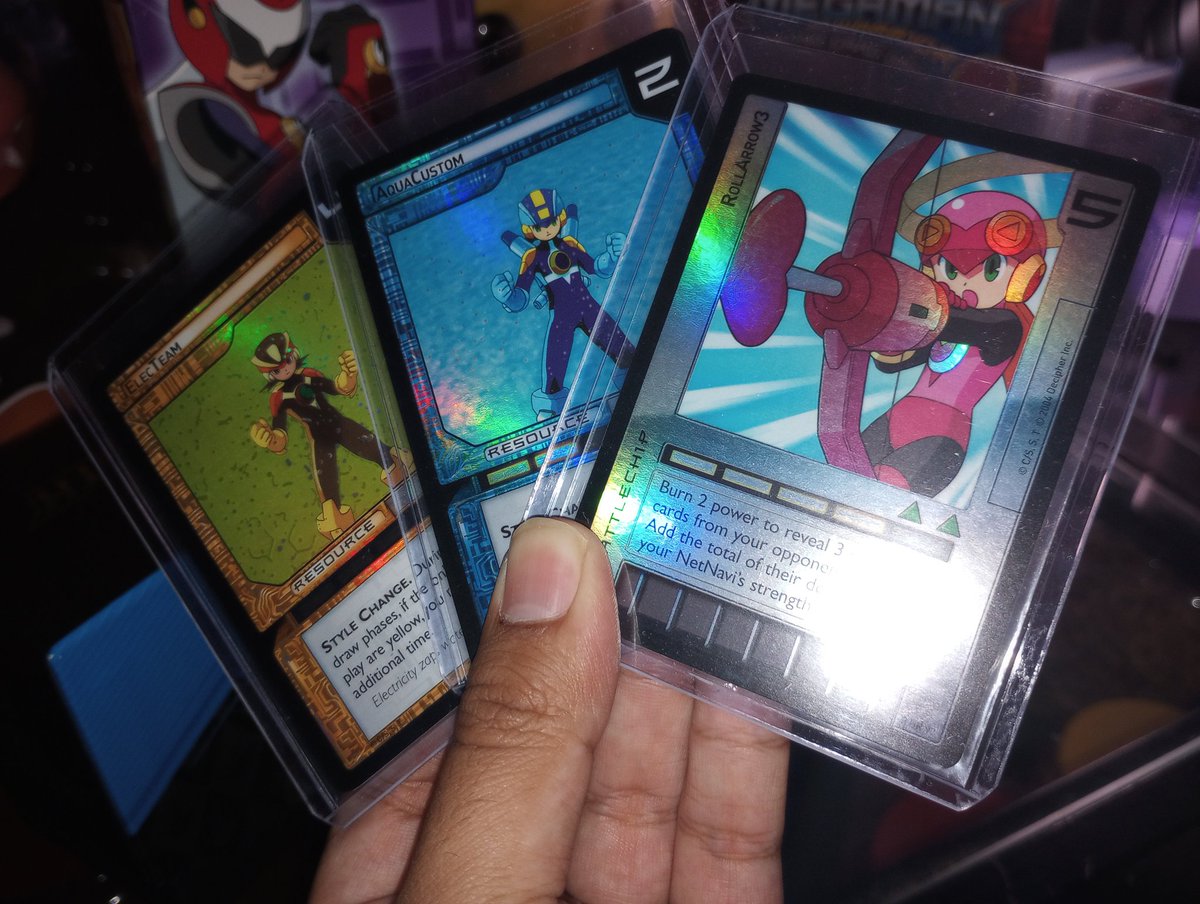 thetomcat_10's tweet photo. Talk about diving into the Battle Network! ๐ฅ๏ธ
Big thank you to @MKBreeeezy for the sweet breaks and pulls in the @MegaMan TCG. Especially pulling Roll, the sweet Waifu in the MegaMan Saga. Much love and respect to you Breezy!
#megaman #megamanhaul #pokemontcg #megamanmerch #megamancommunity #megamanfanatic #megamancards #megamanunboxing #tcgcommunity #tcg #tcgcollector #megamangoals #gamerguy #explorepage #megamanlovers #navi #megamancollector #megamanlove #megamanjourneys #winning #megamanbattlenetwork #battlechips
