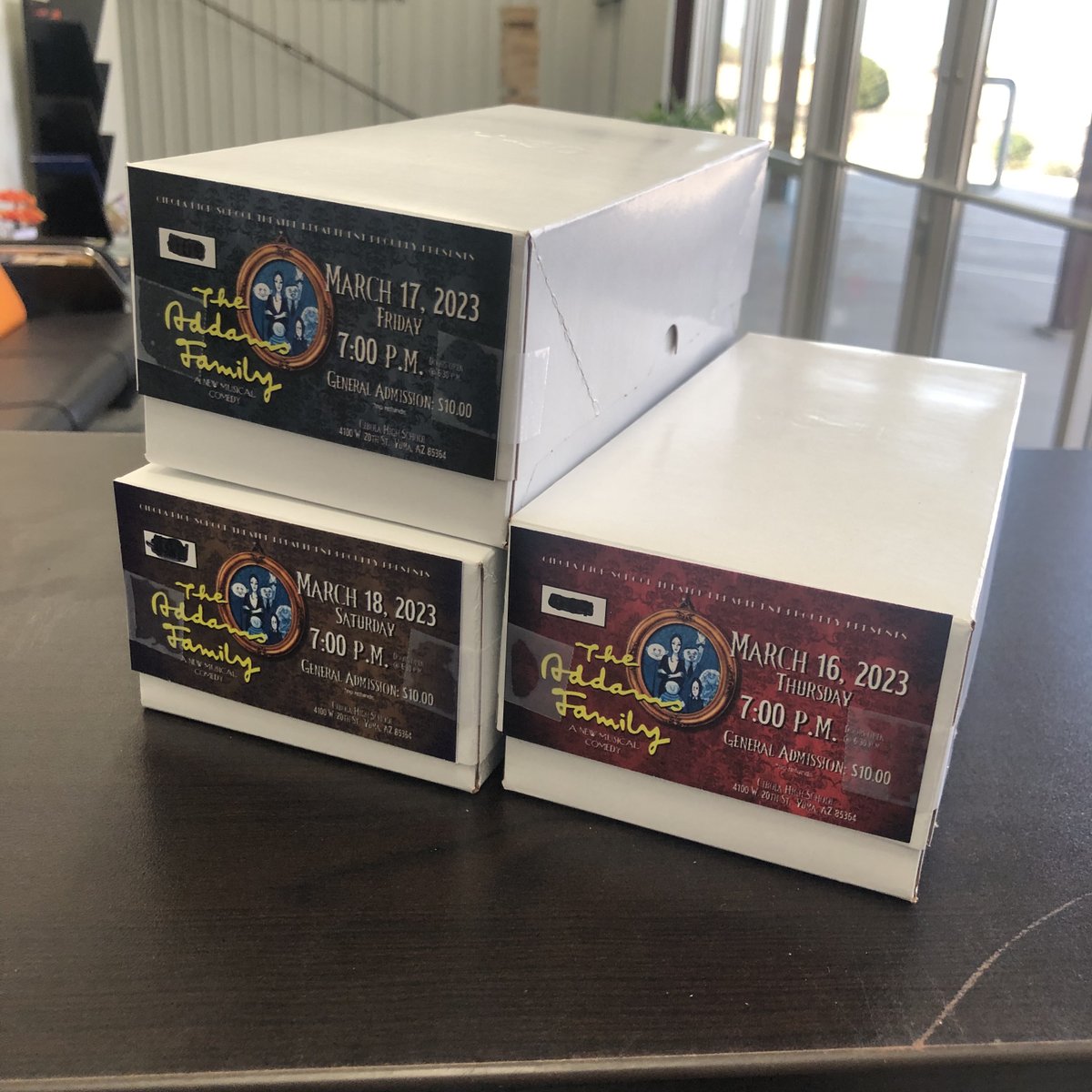 PrintInAFlash's tweet image. Tickets ✅
Variable Data ✅✅
Fast Printing ✅✅✅

Thank you @CHSRaiderNews Theater for printing with us!

Reliable numbers with variable data - order today!
 #TicketDesign #TicketPrinting #PersonalizedTickets #PrintedEventTickets #PrintZoom #Printinaflash #YumaCopy