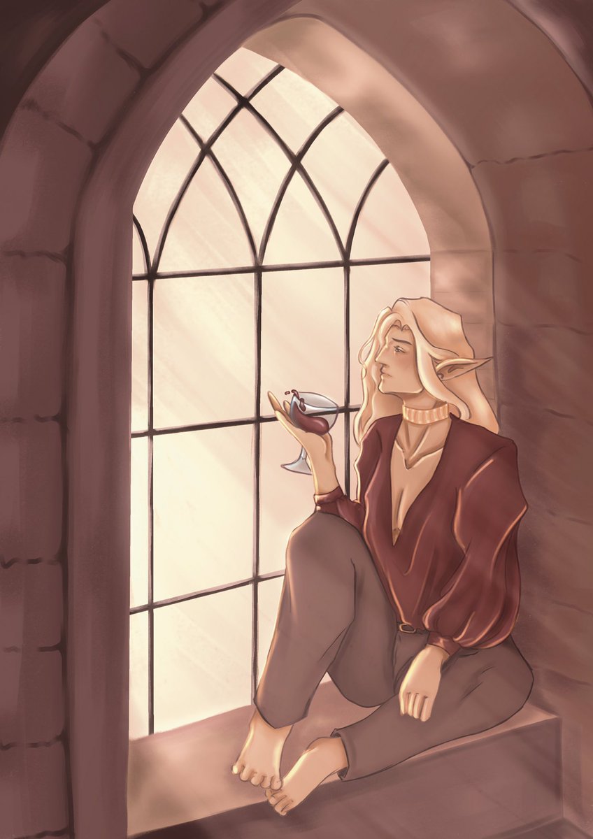 acegentlyart's tweet photo. #artfight2023 thread! i forgot to post the ones i did so far so here is edmond for @morphocrystal #teamvampires https://t.co/956c8z3FAO