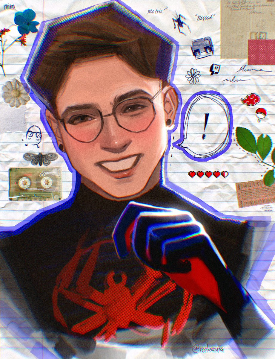 ratonoxia's tweet image. El Mariana pero Spiderman porque puedo ☝️😁. Espero les guste! (3/3) #ElMariana #mctrio #dibujo #fanart #artedigital #streaming #spiderman
