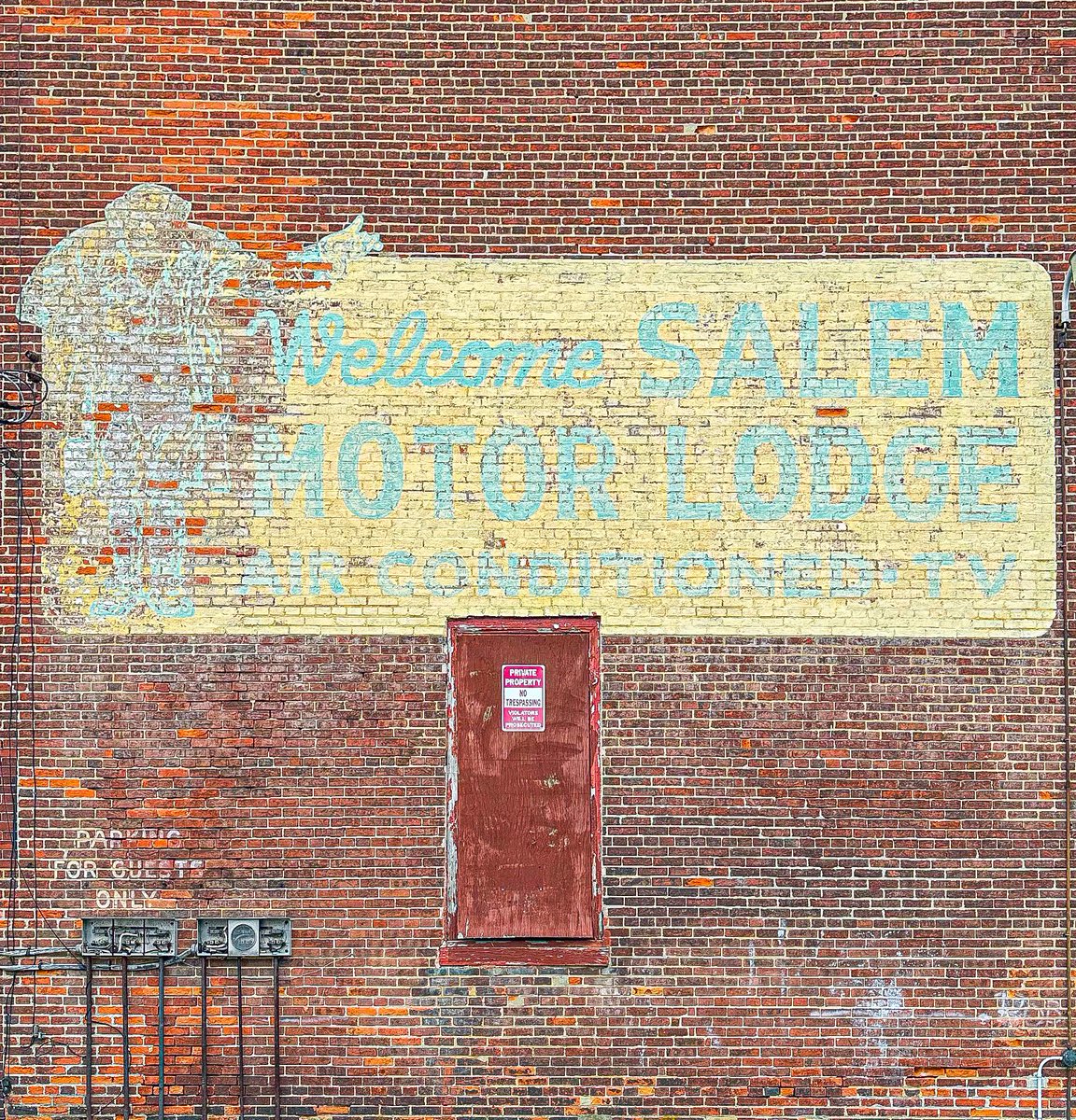 Mellens's tweet photo. Ghost sign. Salem, New Jersey https://t.co/DrkasckO8h
