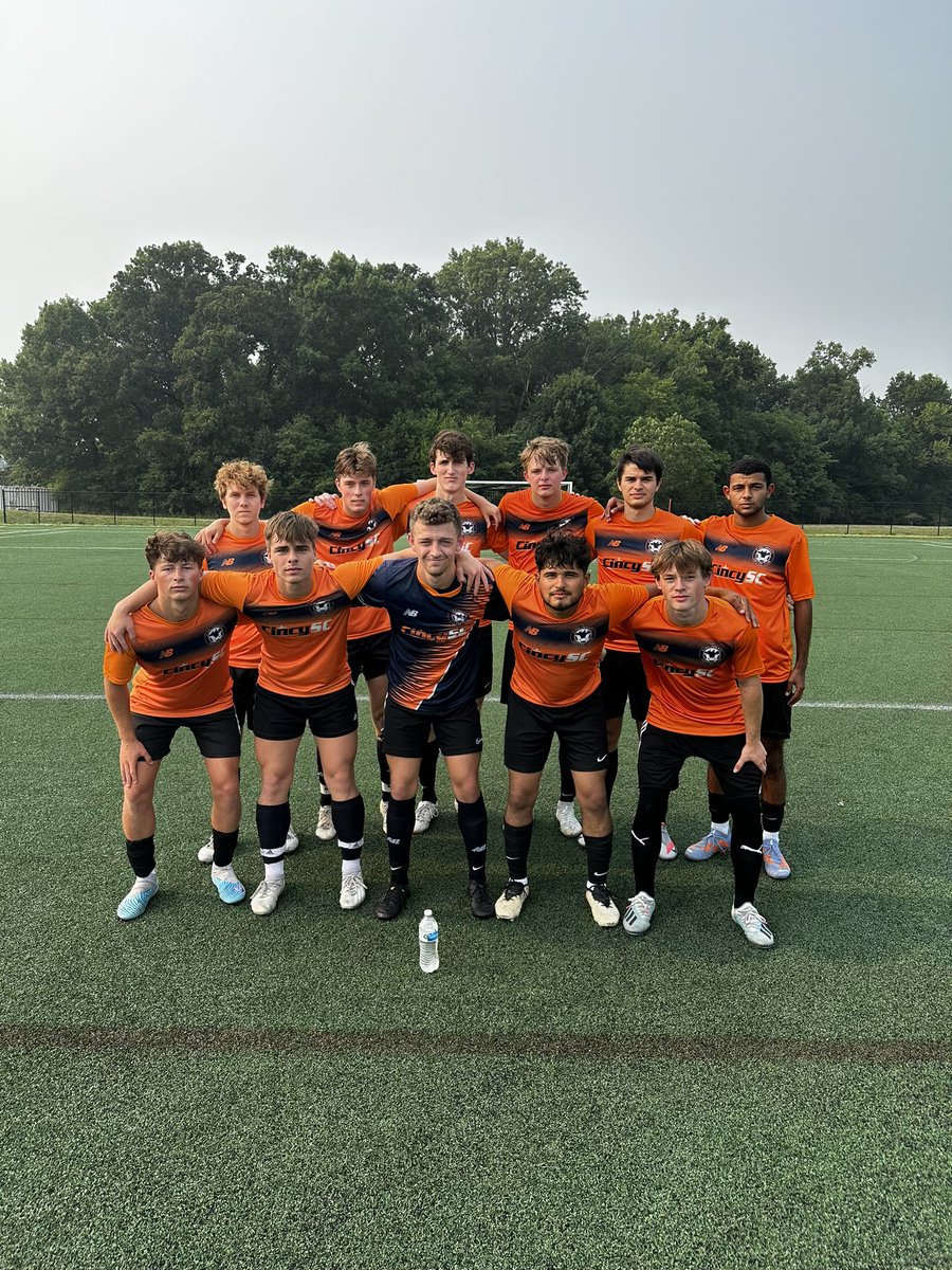 Todays starting Eleven Legends vs Cincy SC