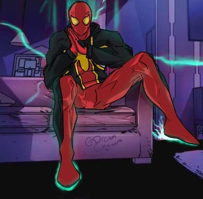 Athrillingchace's tweet image. Why is it so easy to meme wit #spidersonas😭😭

I can&apos;t stop🥲