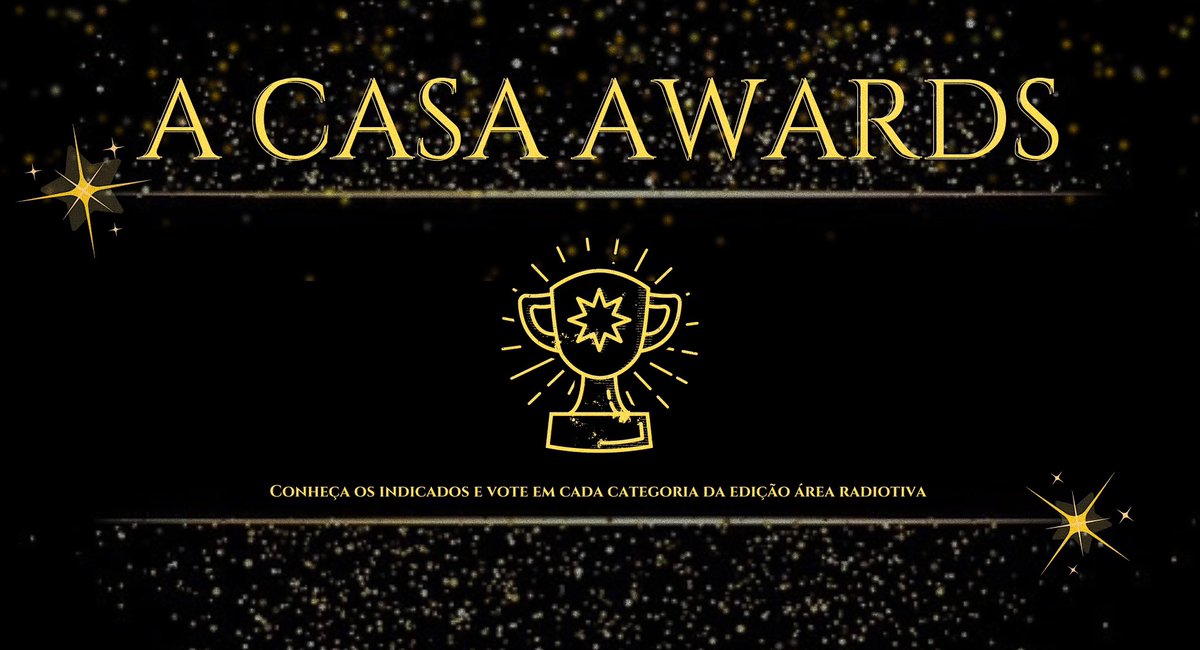 acasarv's tweet photo. 🏆 A CASA AWARDS II 🏆
A cerimônia especial que irá premiar alguns moradores que passaram pela área radioativa está com a votação aberta! Confira abaixo as 8 categorias e os indicados.
🔗 VOTE PELO LINK: https://t.co/iCDSHKnVbo
🕟 ENCERRAMENTO: Amanhã às 17h.
#ACasaVirtual2 https://t.co/Eaxmggibuq