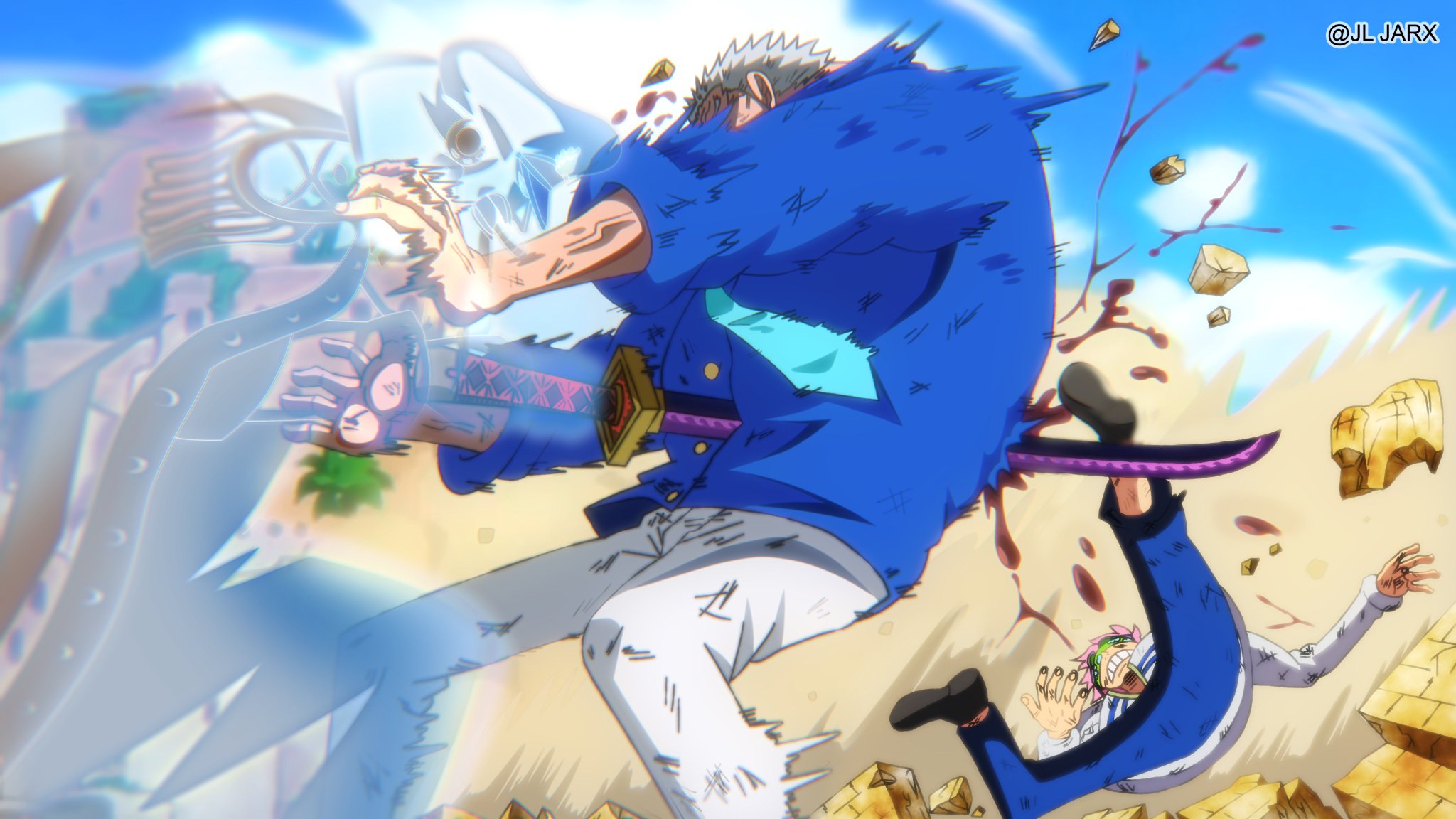 HANGRY＆ANGRY ワンピース Buggy OP09-051 (Manga Parallel) R Emperors in the New World