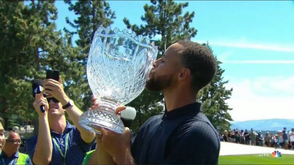 Stephen Curry Wins American Century Championship With Clutch Eagle Putt on Final Hole