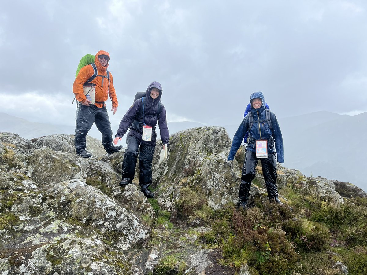 Day 2 of our Mountain Skills course based at Borrowdale. Another day of unseasonal weather with sun, rain and winds. Today we opted for Grange Fell area, with the summits of King’s How, Brund Fell & Jopplety How, all great viewpoints. teamwalking.co.uk/events/mountai… @MtnTraining