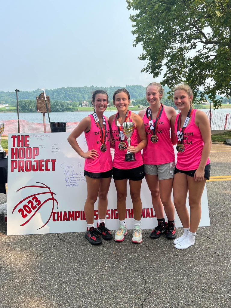 14U 3v3 The Hoop Project Champions 2023!
<a href="/aubreypepper27/">Aubrey Pepper</a> <a href="/francesguice03/">Frances Guice</a> <a href="/JayceSammons2/">Jaycelyn Sammons</a> <a href="/Instepselect27/">In Step Select 2027</a>