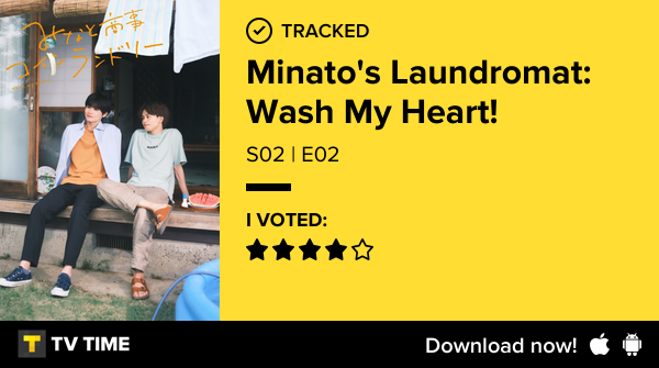 bronyo's tweet photo. I've just watched episode S02 | E02 of Minato's Laundromat: Wash My Heart!! #washmyheart  https://t.co/Gwcxw59sjQ #tvtime https://t.co/rHjH4YjzZ7