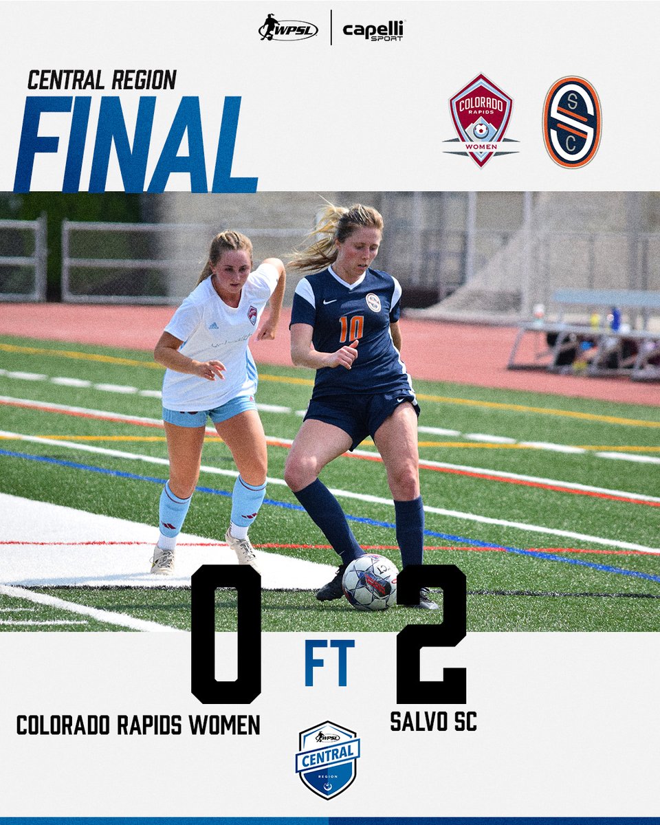 𝗙𝗜𝗡𝗔𝗟 | <a href="/salvowpsl/">Salvo Women’s Premier Soccer League</a> W I N S  it in Wauwatosa to reign atop the #WPSLCentral

📸 <a href="/coach_torib/">Coach Tori</a>