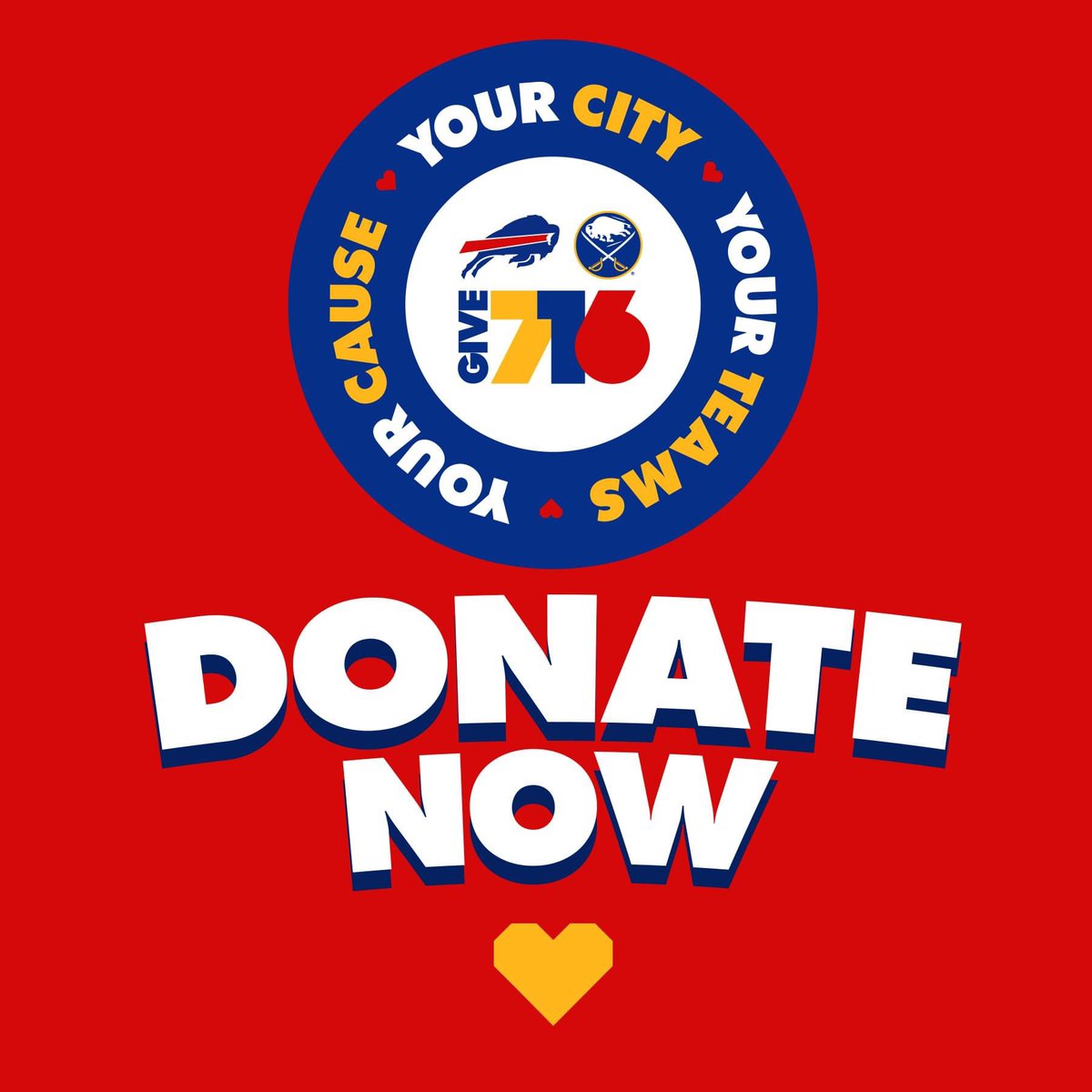 The Give 716 Day challenge starts in just an hour! 🌟🦬

Starting at 7:16 p.m., support Imagine for Youth by donating online at give716.org/give/give716/g….

The challenge ends this Tuesday at 7:16 a.m.