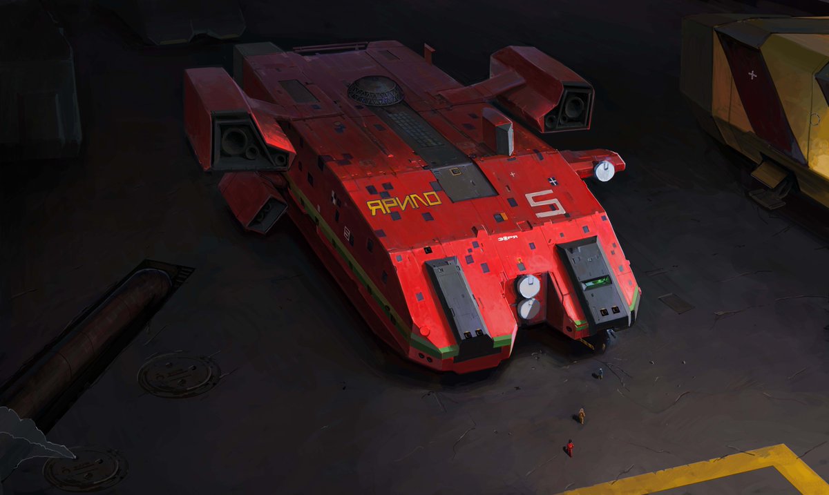 Valahor2's tweet image. after i watched Akira i draw this spaceship