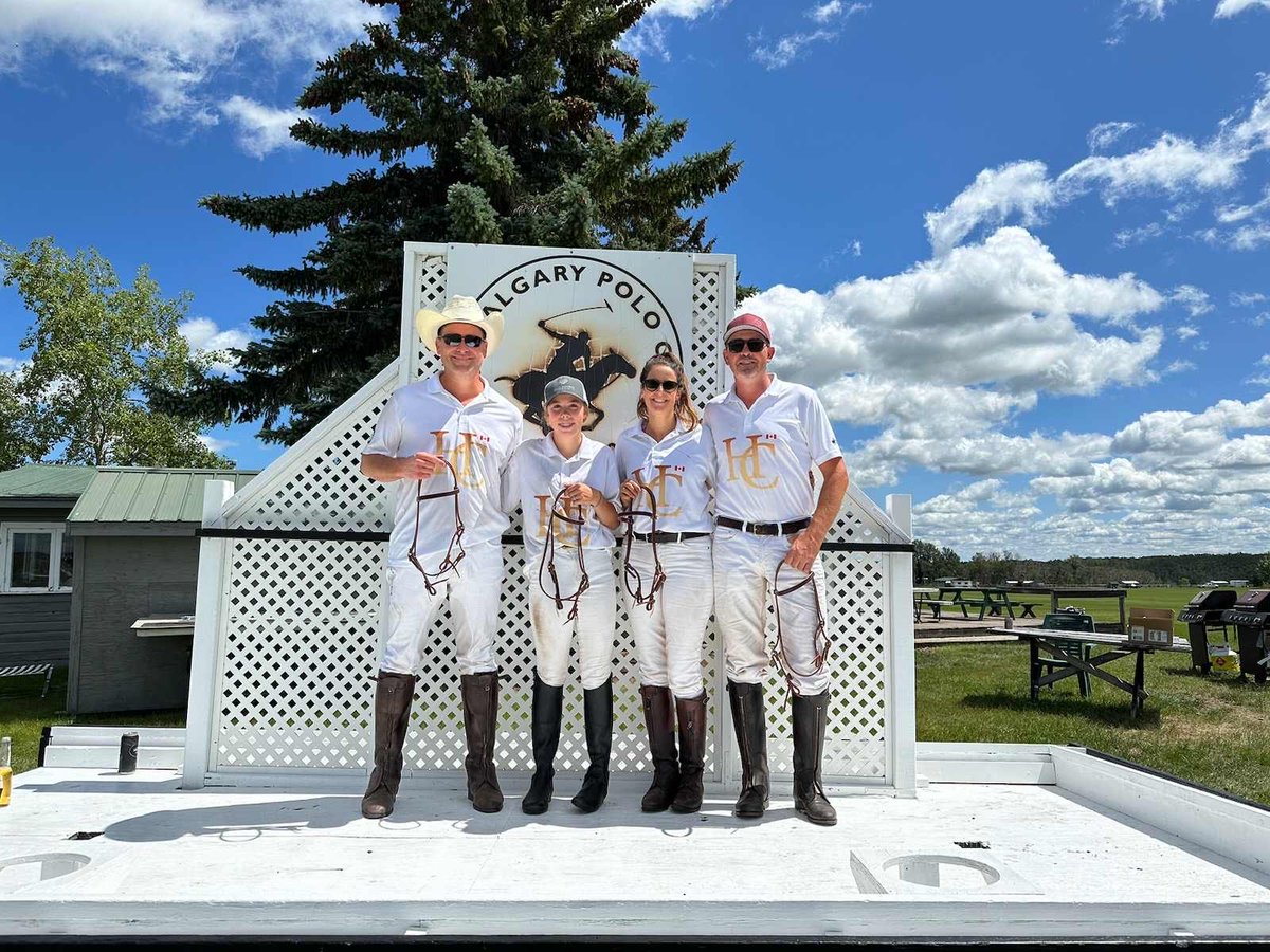 The Hostile Crypto Hogz polo team is in action for another season. 

Being the bad asses they are they of course winning tournaments in Calgary Alberta!