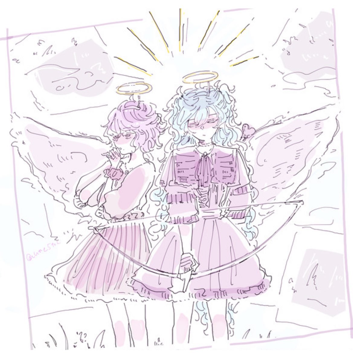 にょたの時の絵を想像してもろたらええかも…こんな感じ…