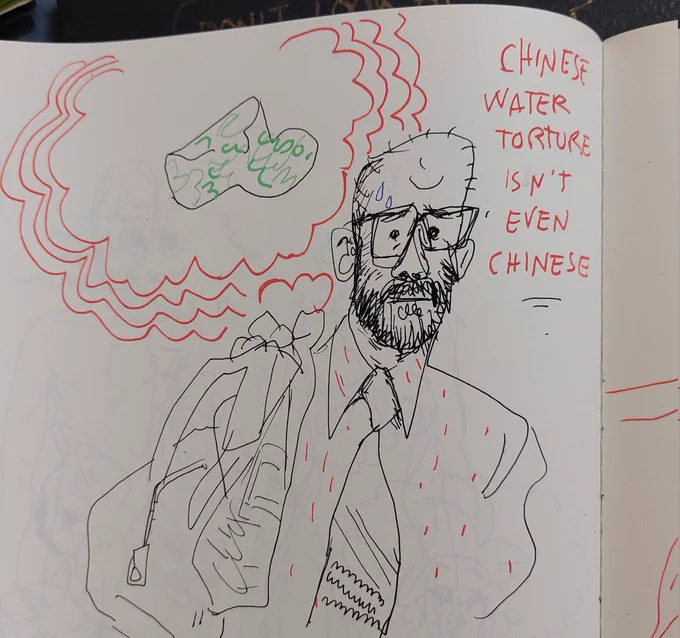 I have vsauce fanart in my old sketchbook for some reason 