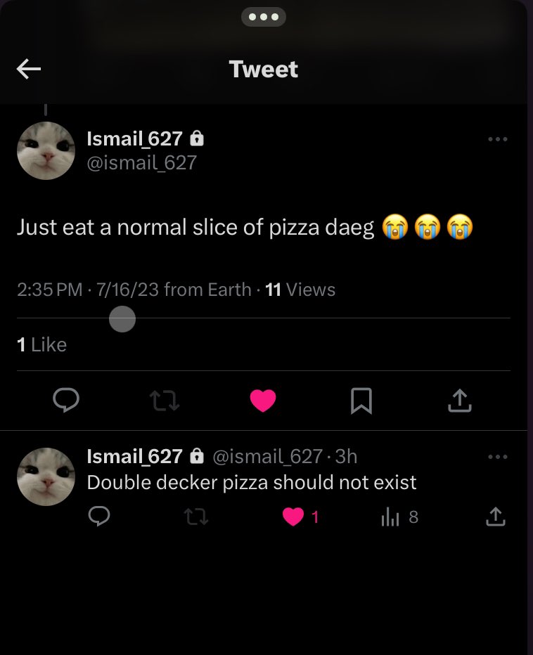 BREAKING NEWS:

YOU HEARD IT HERE FIRST FOLKS.

THE DOUBLE DECKER PIZZA

DOES

NOT ❗️ 

GET THE 

IPSOA

(IZZY PIZZA STAMP OF APPROVAL)