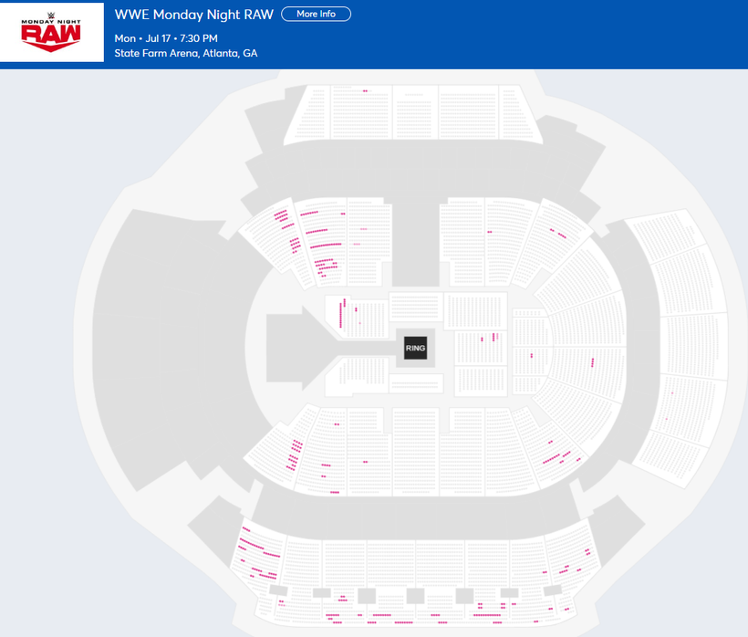 WrestleTix on Twitter: "WWE Monday Night RAW Mon • Jul 17 • 7:30 PM ...