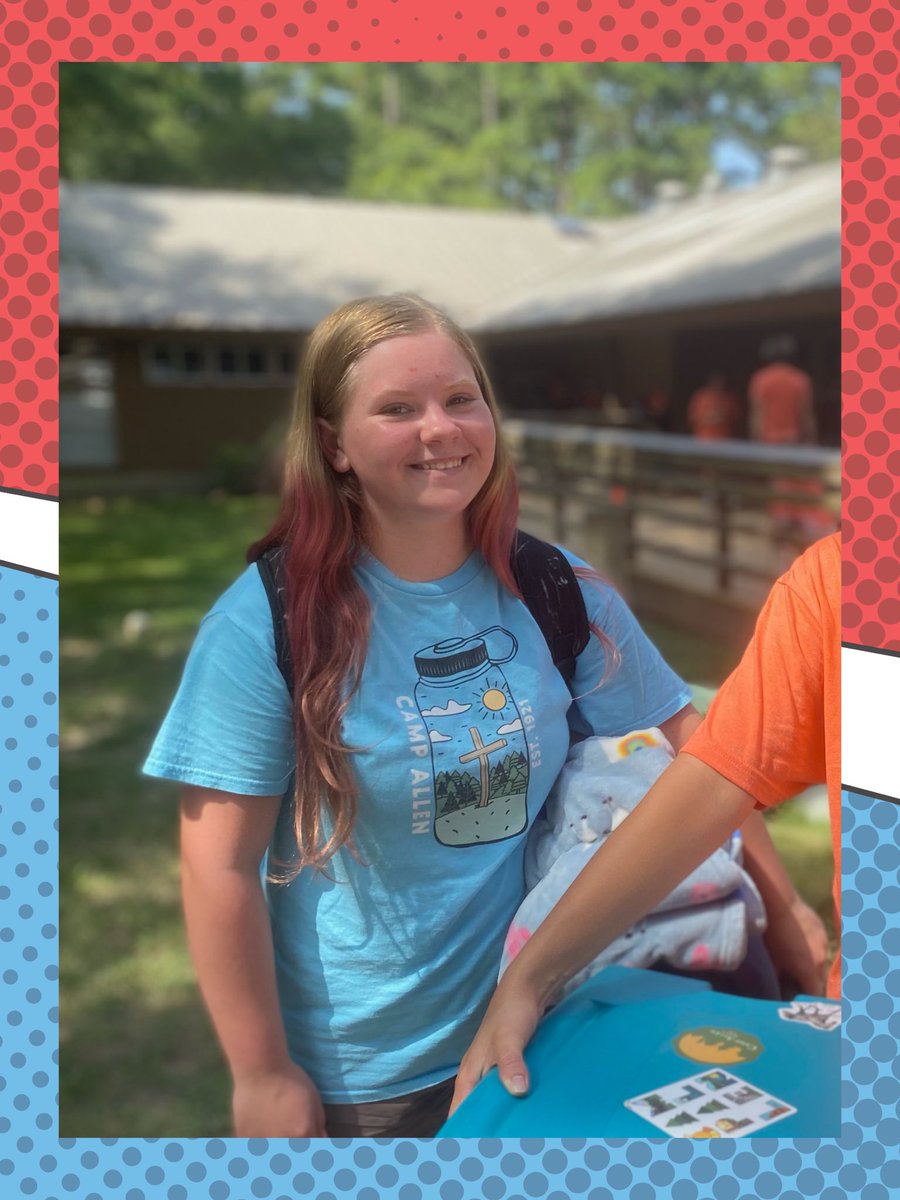 🌟Catching up with the Cougars🌟 Ava, a rising 7th grade Cougar, is spending the week at Camp Allen in Navasota. This is her 4th summer to attend this camp, and her favorite activities are archery & swimming. #KMSCougarPride🐾