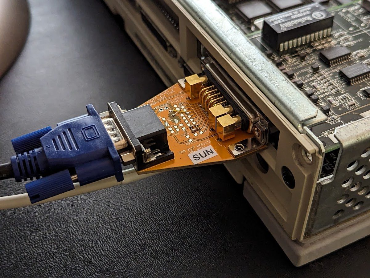 TubeTimeUS's tweet photo. Introducing the 13W3 Video Snake Oil.

because lots of the 13W3->VGA adapters out there aren't wired correctly, i made one that is universal! check it out at https://t.co/D74cexlGdb https://t.co/xavk8iuzgE