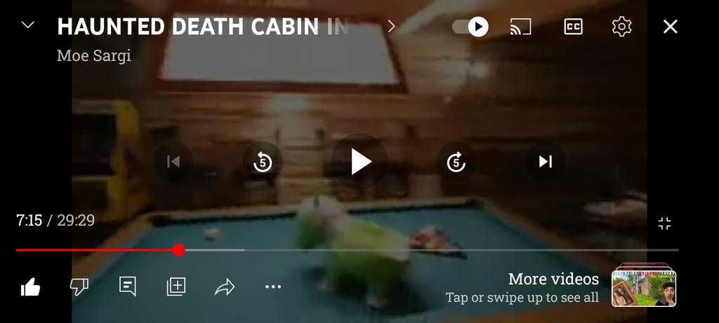 BULLDOG4202's tweet photo. @moesargi That toy wasn't on the pool table when he came downstairs https://t.co/qRxH1bQl4A