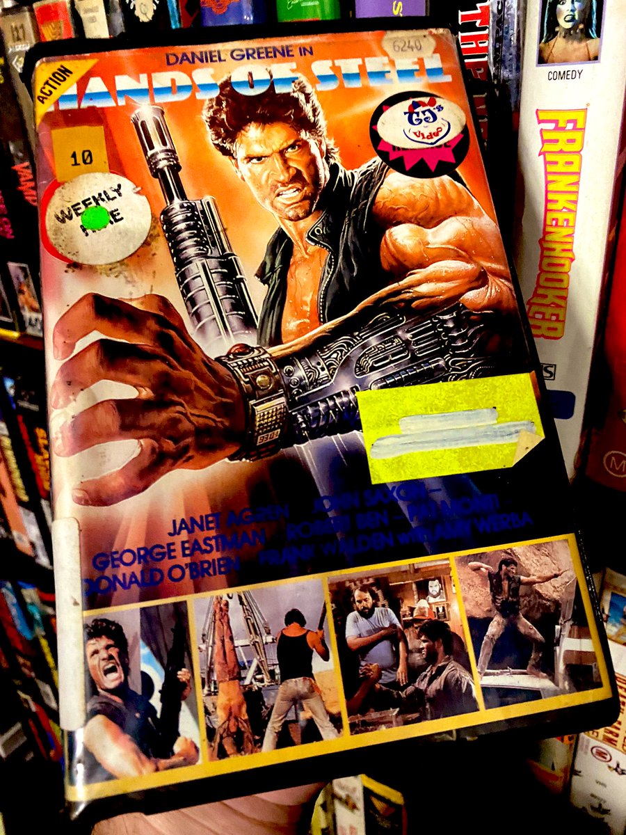 me_dc's tweet photo. Day 19 - Hands of Steel (1986)

Trailer - https://t.co/5JgDBYTizT

#VHS
#VHScollector
#VHScollection
#tapes
#HandsOfSteel
#SergioMartino
#DanielGreene https://t.co/sSxlBAUToQ