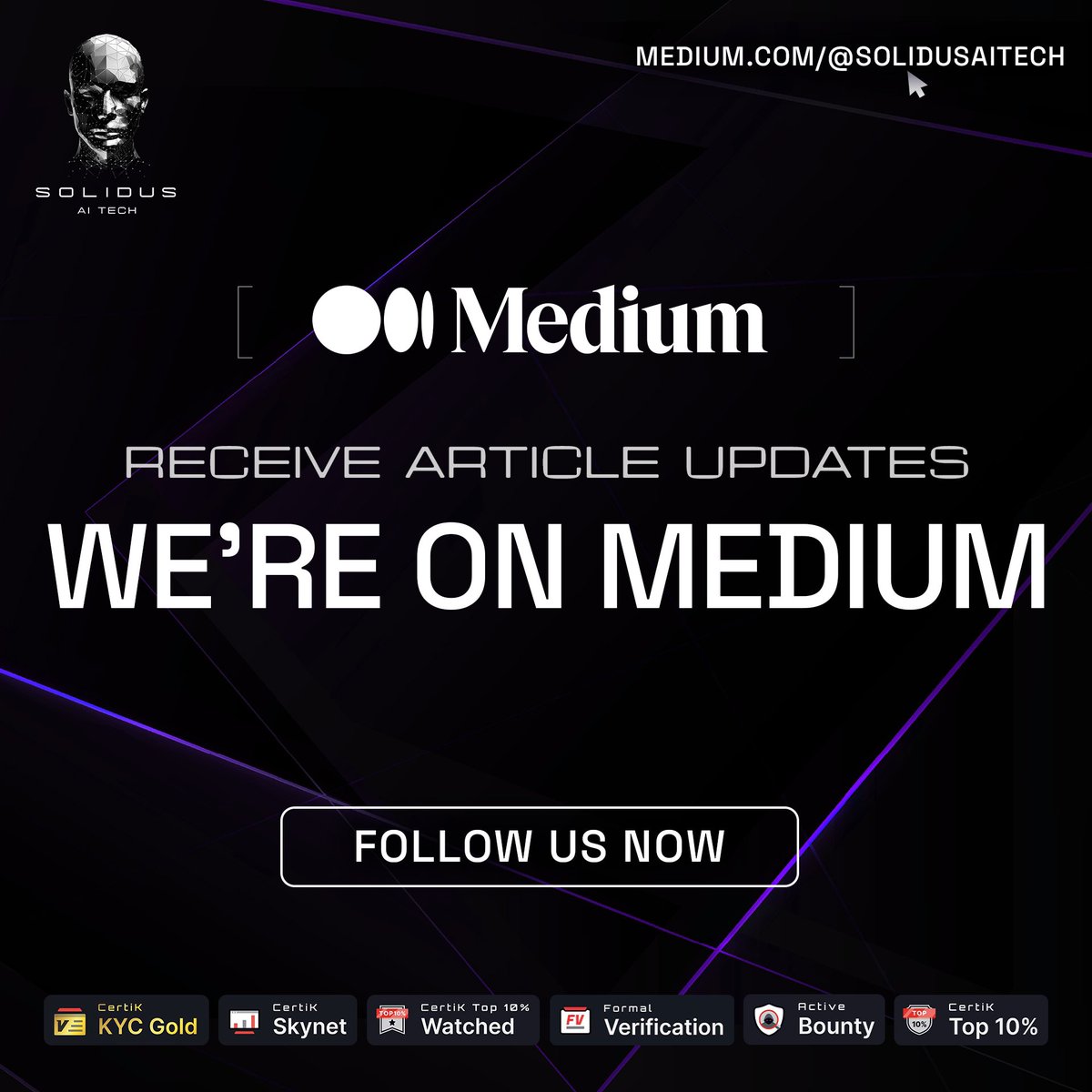AITECHio's tweet photo. 🔎 Seeking insightful articles on our announcements.

📑 Our Medium channel has been live and buzzing with captivating content attracting a growing community of avid readers. Explore our collection and stay updated on future stories.

👉🏻 Join us on Medium: https://t.co/eFVMt3UTuo https://t.co/ytUM8iuyly