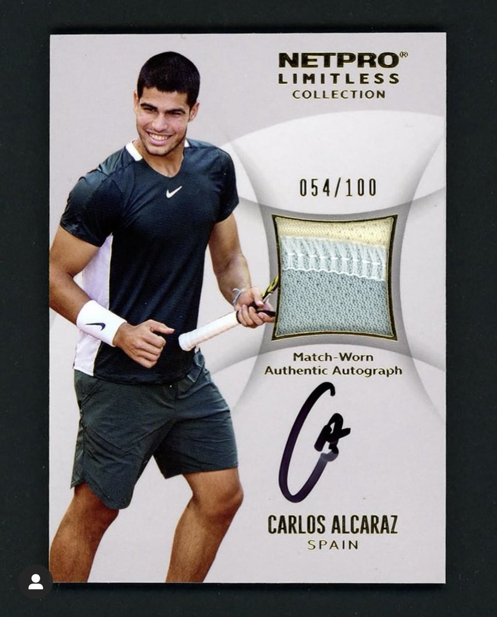 NetProCards's tweet image. No words can describe how happy we are for Carlos Alcaraz!!!
Working with him was an absolute pleasure! He is humble and such an amazing young man! We truly could not be happier for him! He deserves everything he achieves! 🏆🙌🏼
Keep Smiling!