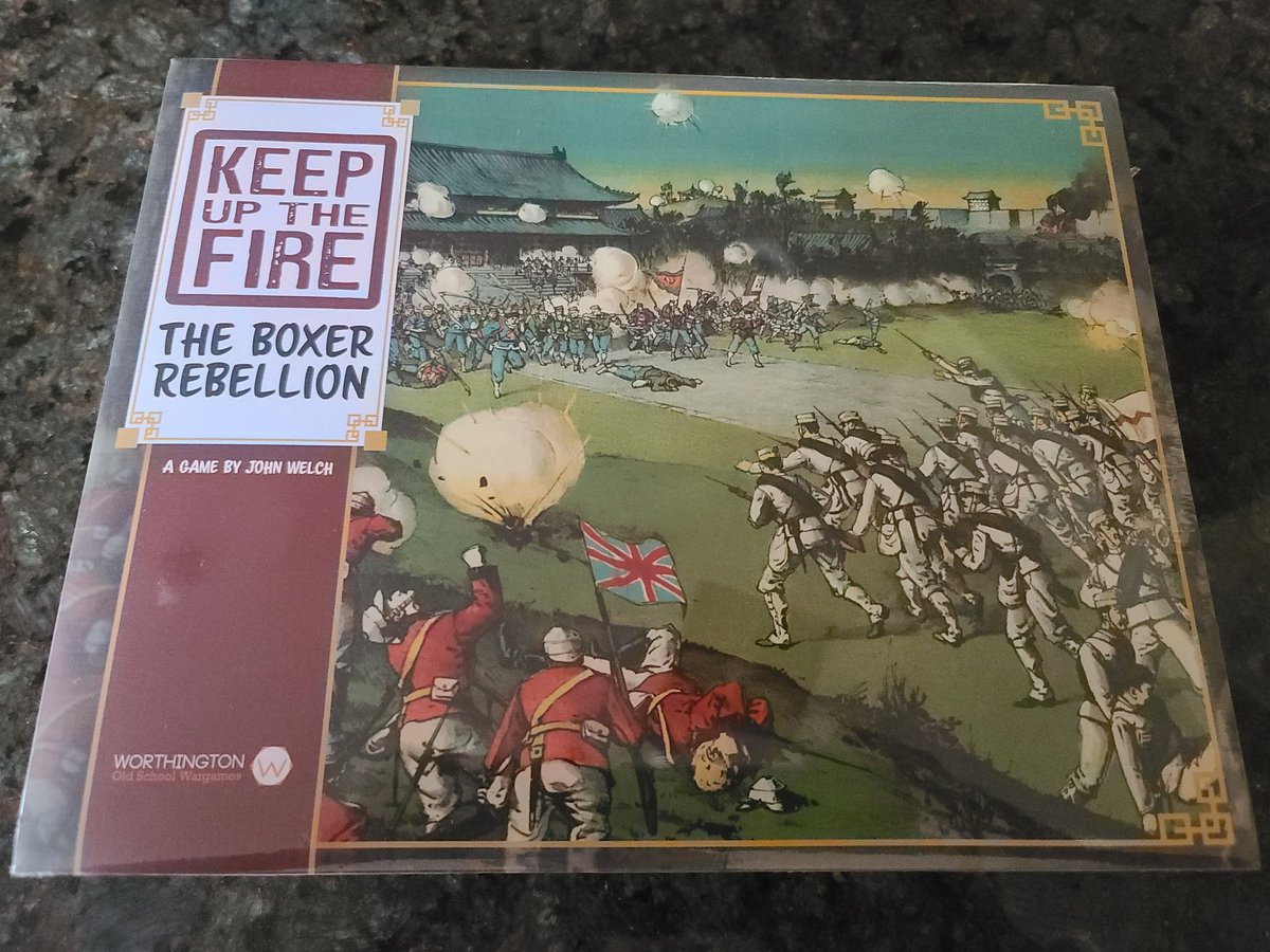 Never tried/not really into wargames, but curious to try "Keep up the Fire: the Boxer Rebellion by <a href="/worth2004/">Worthington Publishing</a>...