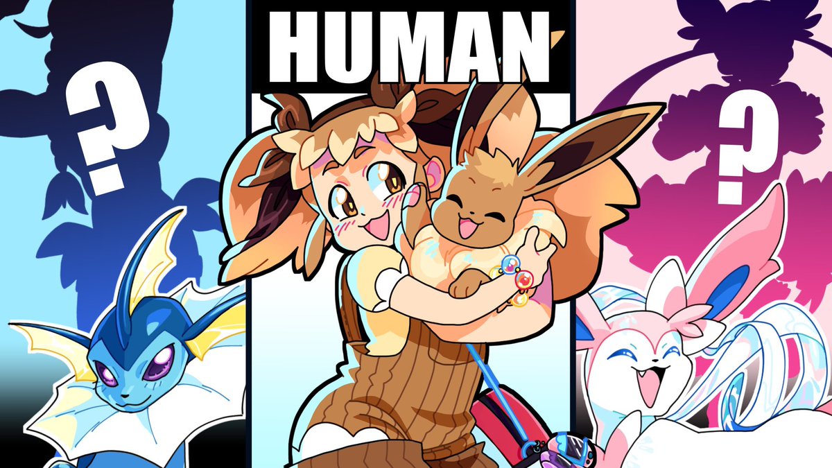 RT @ActuallyRea: NEW VIDEO!!! I made some cute girl gijinkas for all the eeveelutions :3c 

https://t.co/Xh0v0m9aFp https://t.co/5W4VjrvEEr