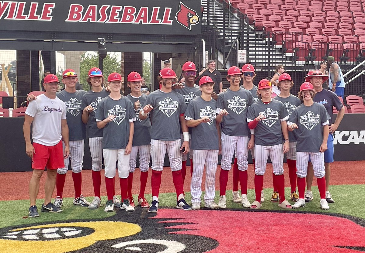 It’s been 1 helluva fun run with this extremely talented &amp; competitive group of guys. For our final tournament the fellas are hot again!

Champions of the <a href="/PastimeBaseball/">Pastime Tournaments</a> 14U National Championship <a href="/LouisvilleBSB/">Louisville Baseball</a>. There will be a lot of 👀 on these incoming Fr. in the years ahead