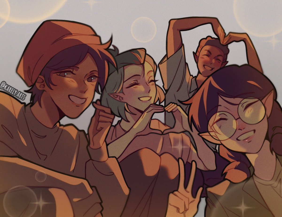 LuzillaTitan's tweet photo. 🦉-The Owl House Gang-🦉

They’re silly! I love them! ❤️
Art is made by @ArtsKarely ❤️

#TheOwlHouse #theowlhousefanart #toh #tohfanart #Luz #tohLuz #Amity #tohAmity #Gus #tohGus #Willow #tohWillow https://t.co/ekSh4Tjs9f
