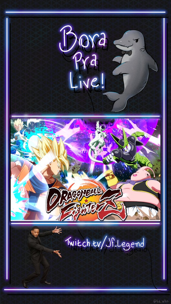 twitch.tv/jf_legend hoje é dia de apanhar no Dragon Ball FighterZ