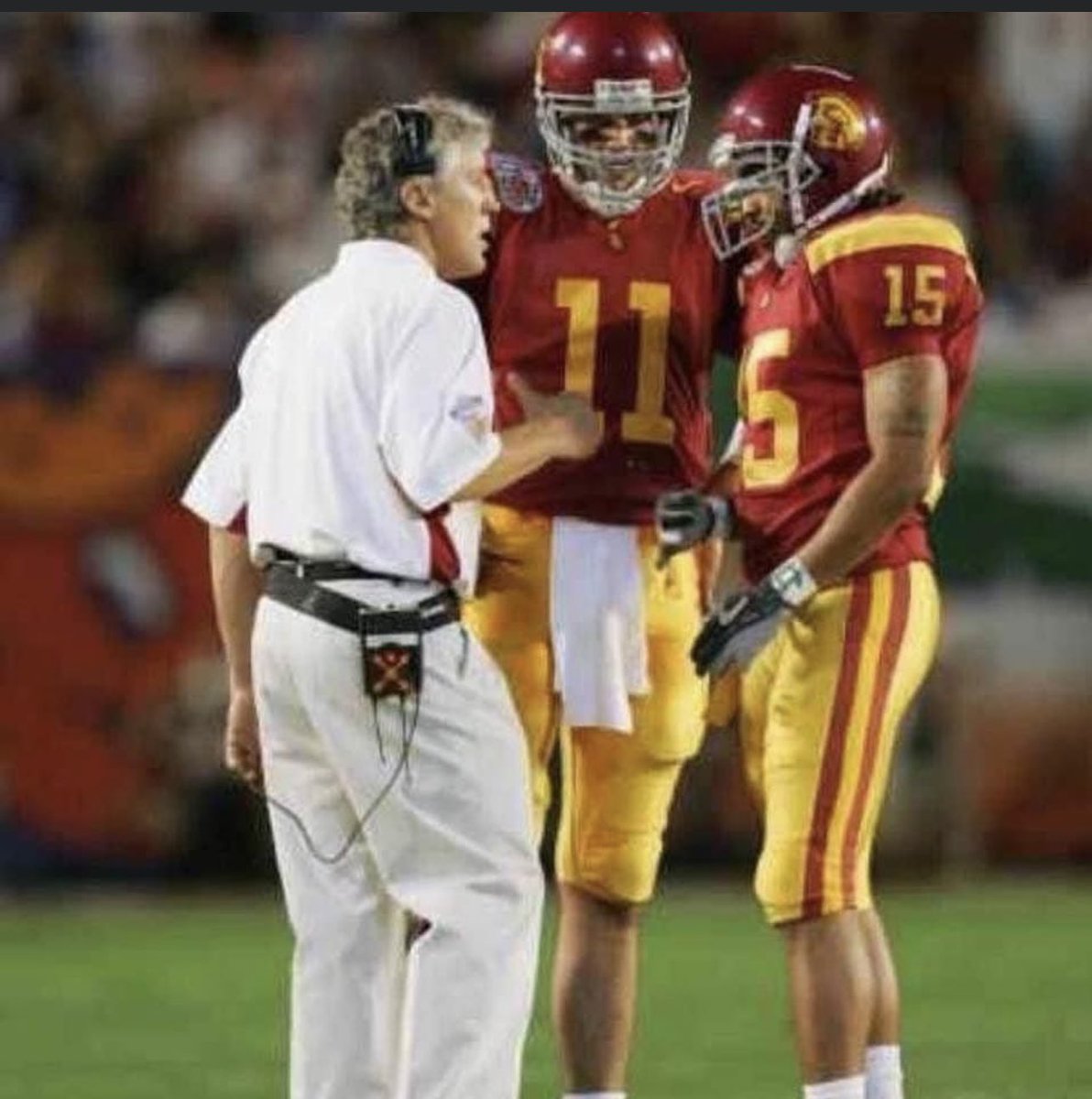UTSCCEO's tweet photo. 20 years ago … #orangebowl #nationalchampionship #trojans #dynastymember15 @MattLeinartQB @PeteCarroll #PAIDMYDUES ✌🏽 https://t.co/JZLCQVkar9