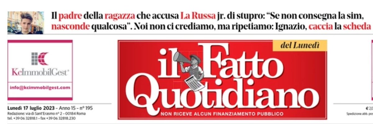 uolller's tweet photo. .#Ignazio, fa come i magistrati #Davigo, #Greco e Giovanni #Salvi (fratello di Cesare, ex ministro DS), che non sbagli:
"ha preso #umido/l'ho #smarrito/ l'ho #cambiato e niente backup e niente Cloud di cose che vi interessino, ciao ciao". https://t.co/YkAyZ2wQMS