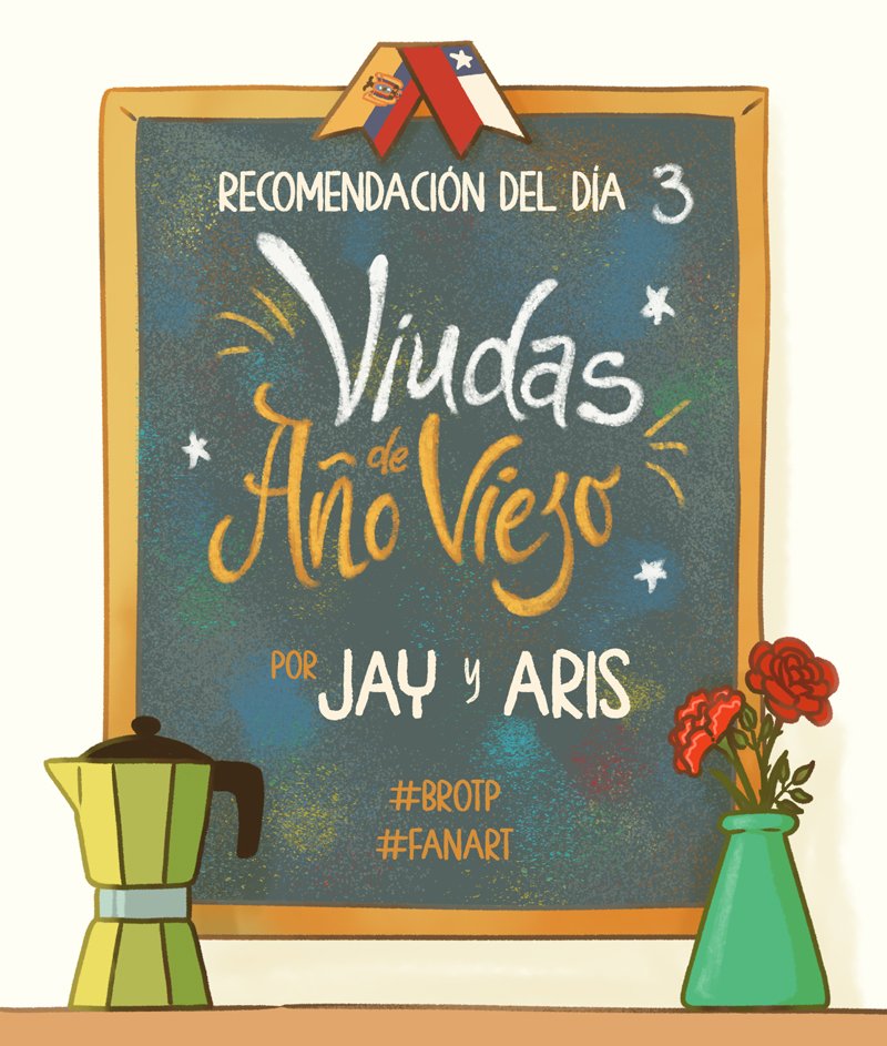 ecuchifinde's tweet photo. ✨ Recomendación del día ✨
En este último día les recomendamos una tradición de fin de año de la brotp, iniciada por @JKofee hace ya mucho (abajo encontrarán un hilo con las 3 publicaciones al respecto) Disfruten!! #latinhetalia #ecuchifinde2023 #ecuchifinde #ecuchi https://t.co/g3umPNZoxa