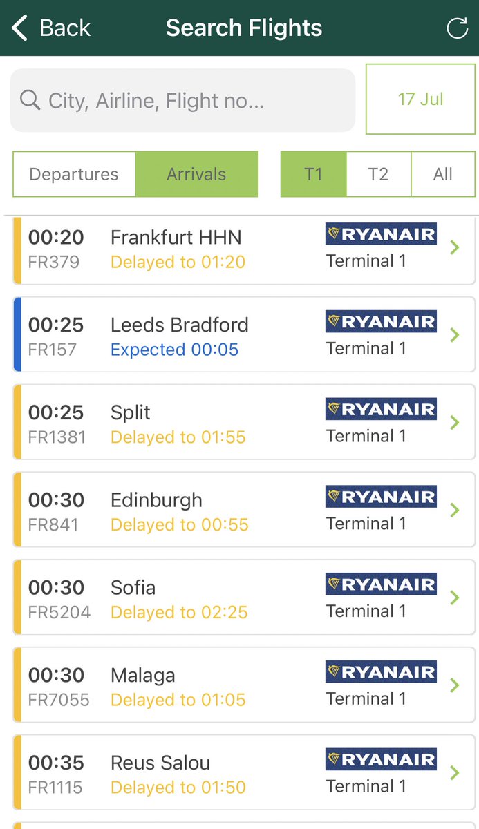 MikeArpas's tweet photo. @Ryanair you guys are on the roll today! Delay after delay - are you gonna comment on the one that made it early? https://t.co/4Mis3rdcZL