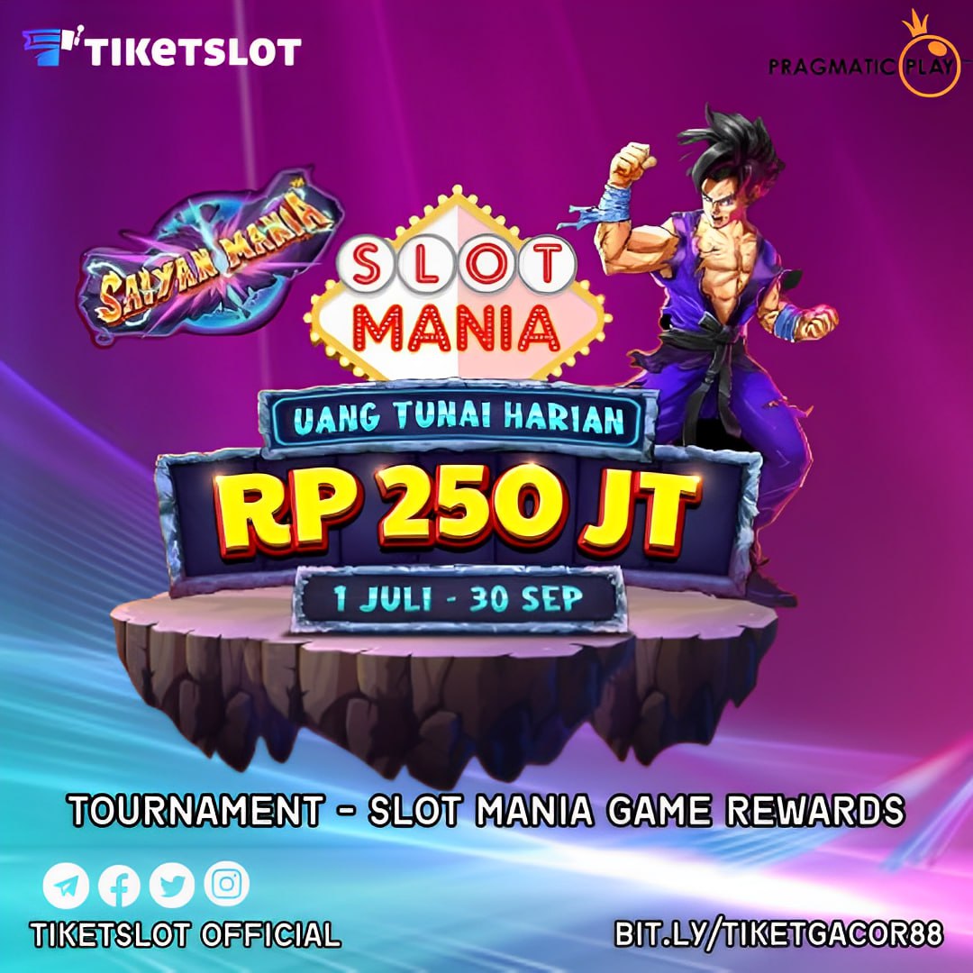 Tiketslotoff's tweet photo. SLOT MANIA Game Rewards oleh Pragmatic Play akan berlangsung pada 15 Januari 2023 s/d 09 Januari 2024. Total hadiah turnamen per event adalah RP 250,000,000 dan akan dibagikan kepada 4,550 pemain yang beruntung. https://t.co/QRajpCqnjy https://t.co/uLE0VGc28S
