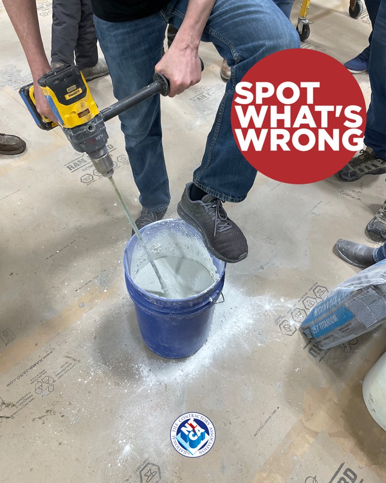 What do you think isn't done correctly in this photo? 

Share your thoughts with us in the comments.

#SpotWhatsWrong #TileInstallation #Tiler #NTCA
