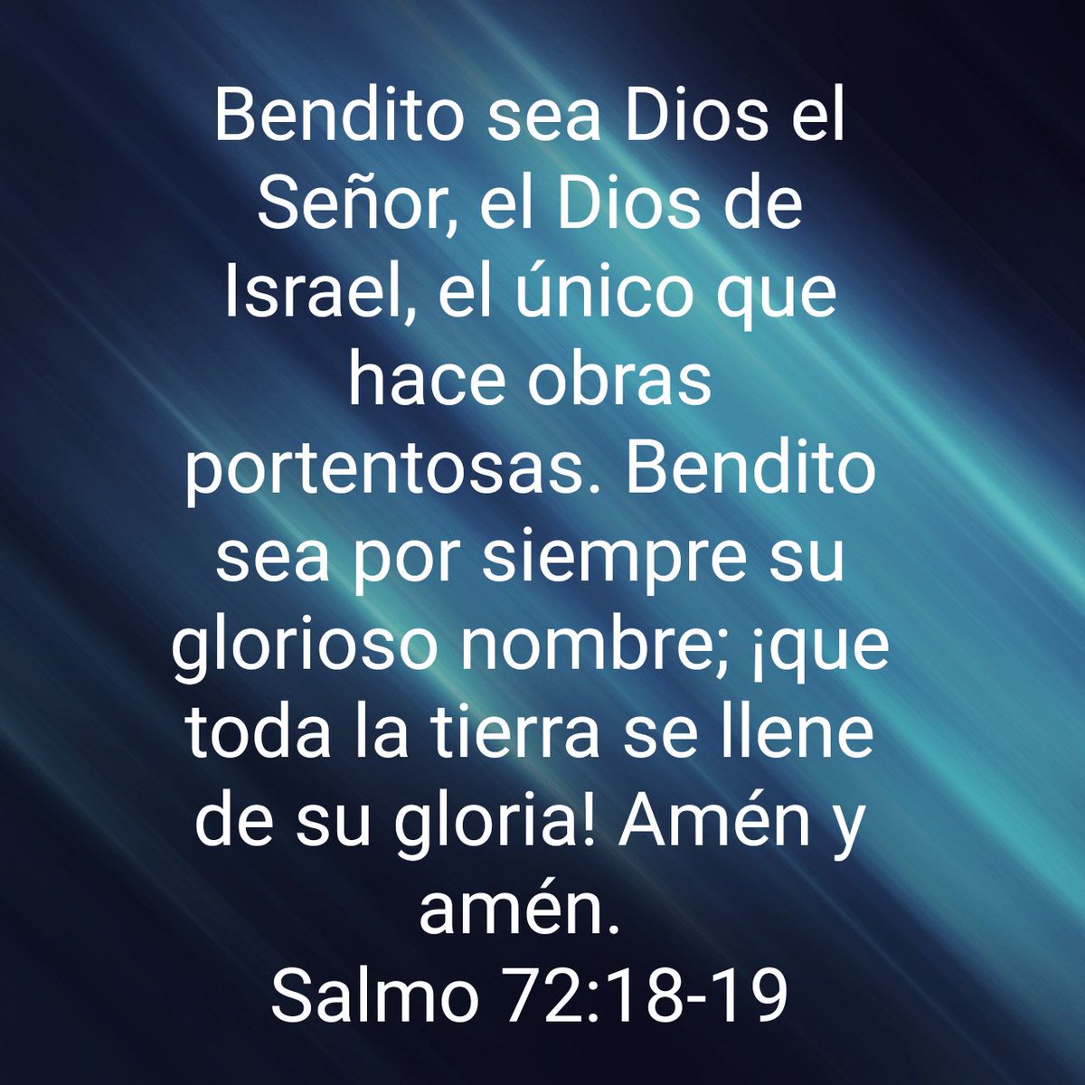 JuanjoTreiyer's tweet photo. Bendito sea Dios el Señor, el Dios de Israel... #Biblia #rpsp #PrimeroDios #salmo72 https://t.co/CPQXzwOnFr