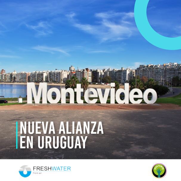 💧 Seguimos avanzando en nuestra ruta Latinoamérica entregando agua de calidad desde el aire. 🇺🇾 En el marco de nuestras alianzas colaborativas, llegamos a #Montevideo, potenciando nuestra Red de Reseller a través de Sustenta, para disponer nuestra innovación tecnológica social.