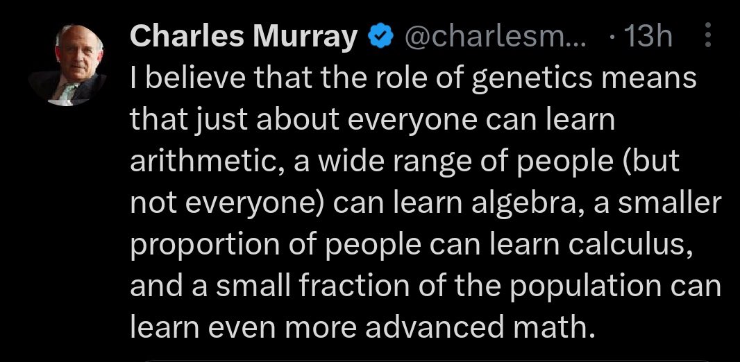 kareem_carr's tweet photo. As someone with a graduate degree in math, I just want to say this is a terrible mindset. Don’t give into it.

If you don’t believe you can improve, you will never improve. High quality deliberate practice is vastly more important than talent. https://t.co/YRniIjtY6B