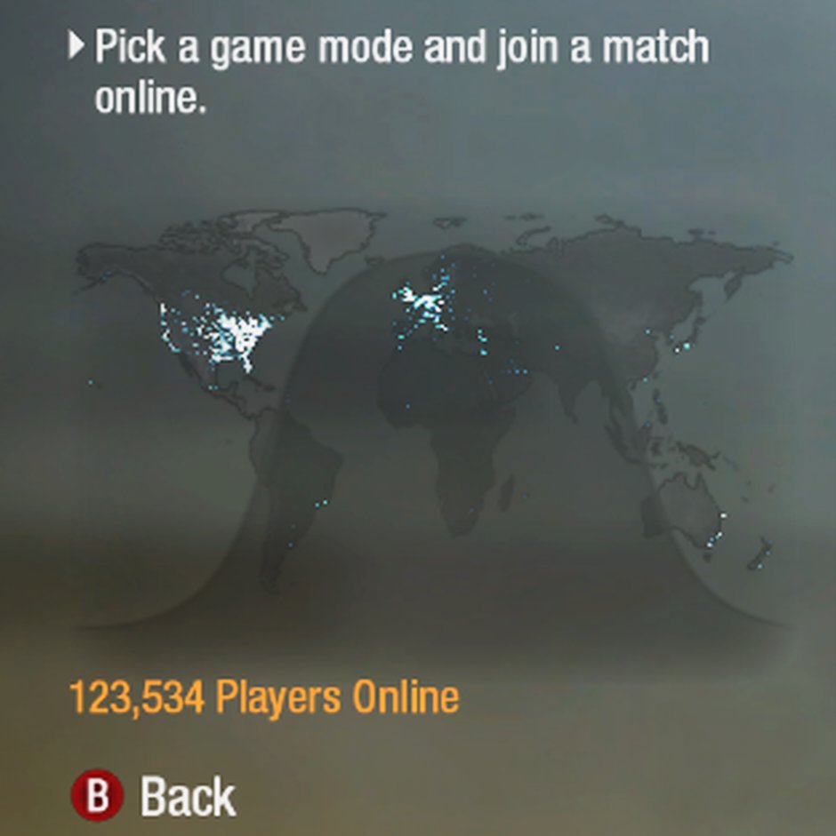 _XboxNews's tweet photo. It's true! The Xbox 360 Call of Duty servers are back online and working. And the players are returning https://t.co/LSqKdKYJQt