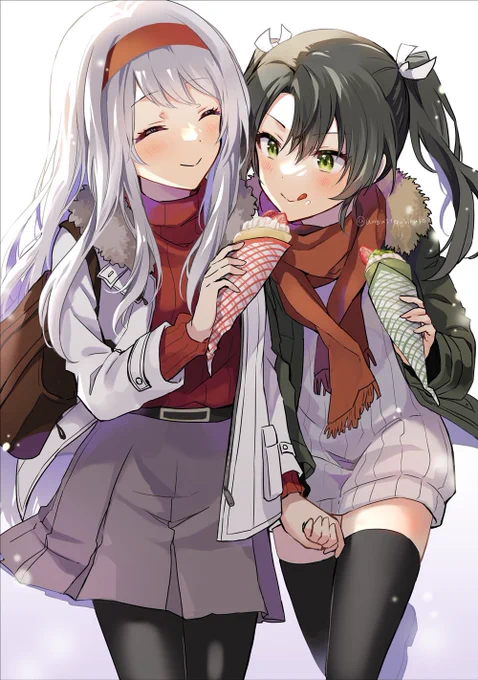 女の子描くのが好きです #三連休はフォロワーが増えるらしい 