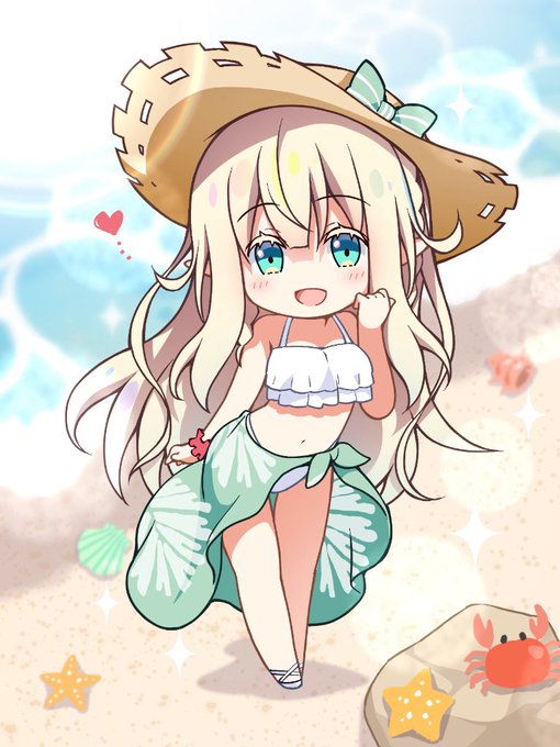 🏝️🦀🐚✨#海の日 