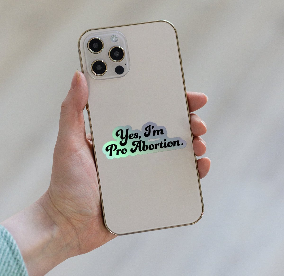 Check out our "Yes, I'm Pro-Abortion Sticker" etsy.me/3OeOwrU #proabortion #proaborto