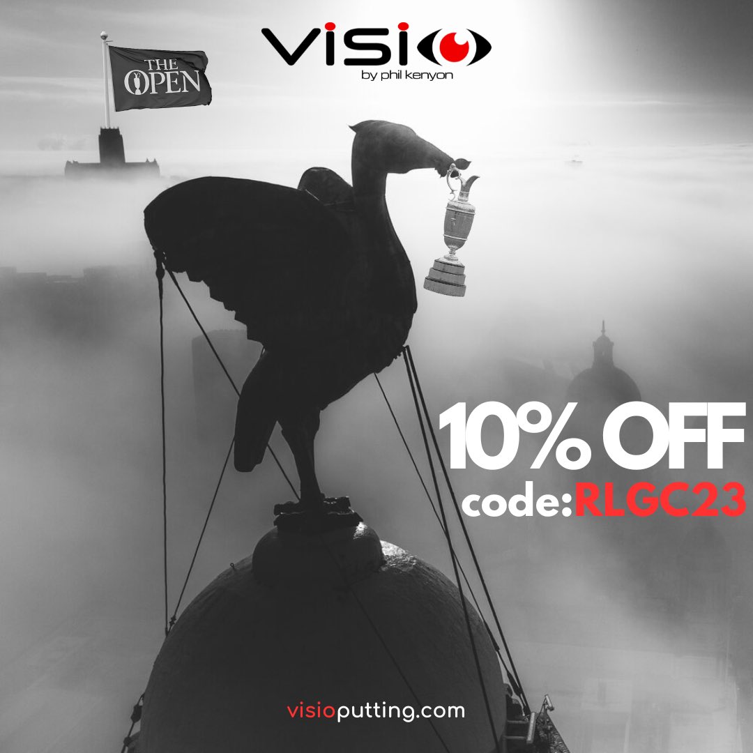 VisioPutting's tweet image. It’s @theopen week! The fourth and last major of the year. So to celebrate the 151st Championship @rlgchoylake we have 10% OFF nearly all @visioputting Training Aids.

Use the code:RLGC23 at checkout to get your discount.

#theopen #majorevolution #practicewithpurpose