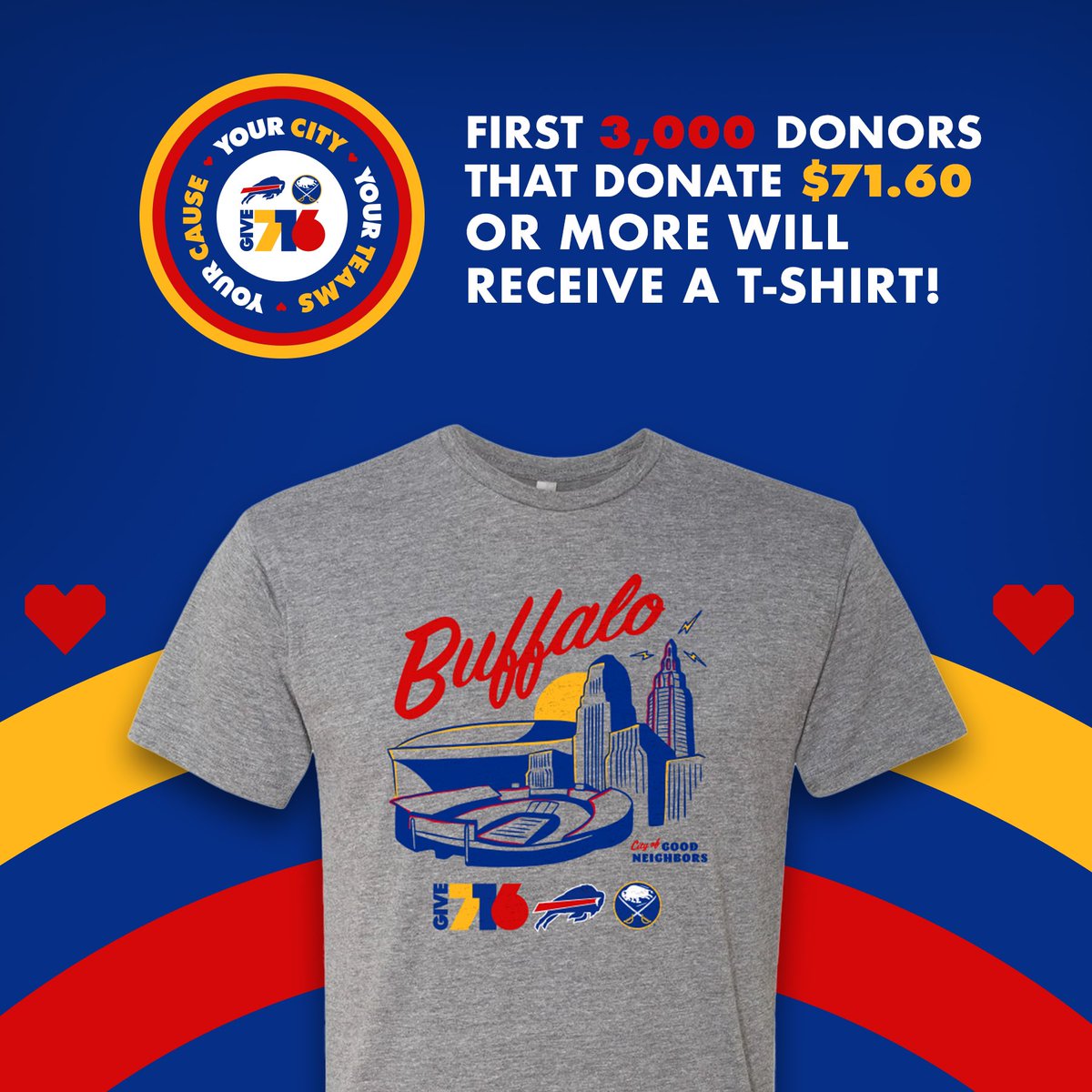 KevinGuestHouse's tweet photo. #Give716 has officially started! This t-shirt would look great on our KGH supporters. Make a donation for us NOW to lock in your shirt here: https://t.co/6OGodxazmz https://t.co/IHUJ7RLU6M