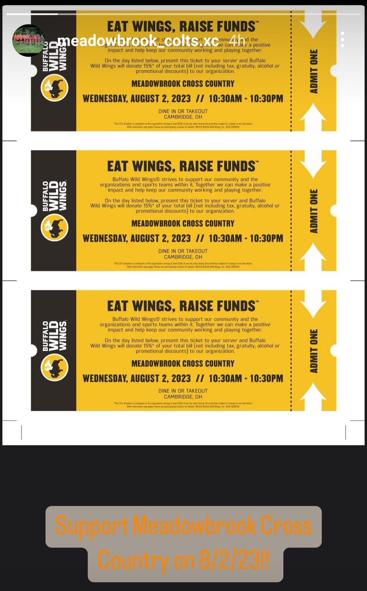 Please support the cross country team! With the construction, they have no course at home, which means no home meets. These kids have been working hard and would love the support!!! So let's show up Colts!