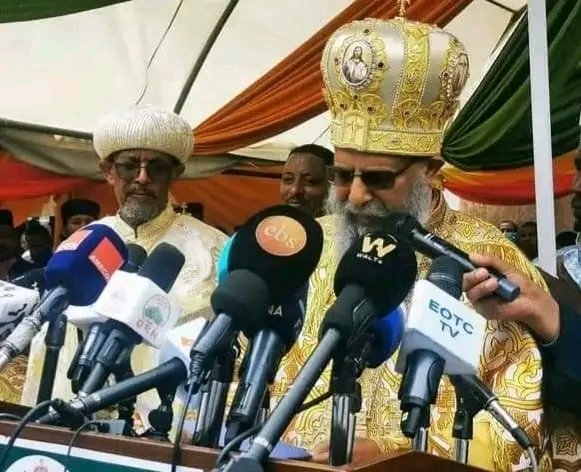 EOTCNews's tweet photo. "ቤተክርስቲያኒቷ ውስጥ ባልተጠበቀ እና ባልተለመደ ሁኔታ ብቅ ብቅ ሲሉ የሚታዩት ራስን በራስ የመሾም አባዜ መገታት አለባቸው፤ ማንኛውም ችግር በውይይት፣ በምክክር እና የተበደለውንም በመካስ መፈታት ይገባዋል ብለዋል።"
ብፁዕ ወቅዱስ አቡነ ማትያስ https://t.co/iZHfTHfd7C