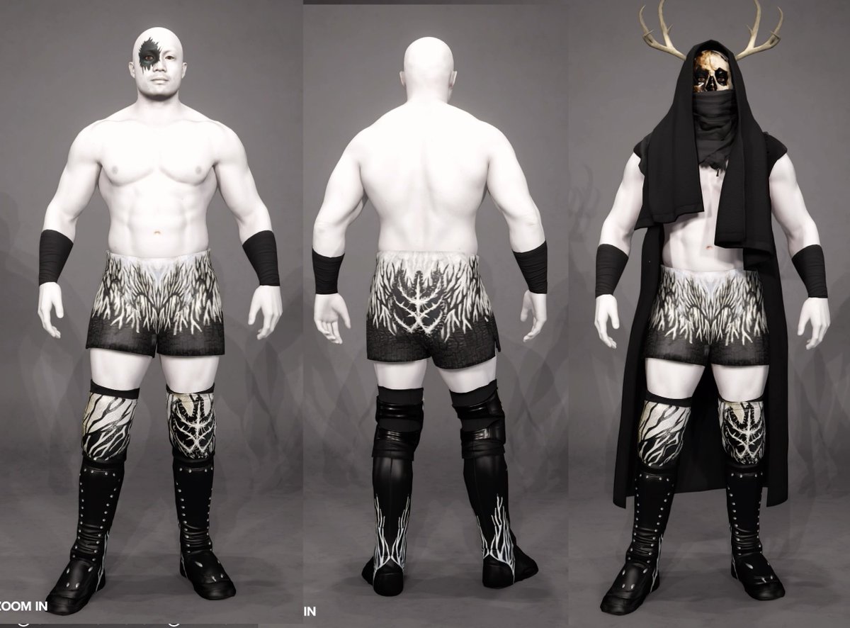 Just uploaded House of Black's Double or Nothing 2023 attires. logo count is Brody=7 Buddy=5 Malakai=5 Included some consolidated tattoos for Brody, to make it easier to import for some caws. Tags are travisa, aewdon23, houseofblack

#wwe2k23 #AEW
